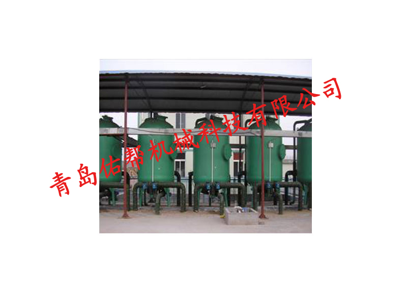 高效纤维过滤器用于造纸废水处理